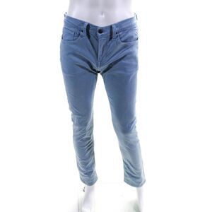 Joe's Collection Mens Cotton Blend Five Pocket Skinny Jeans Light Blue Size 31